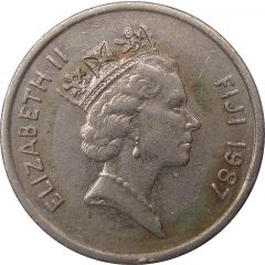 5 Cents - Elizabeth II 3rd portrait