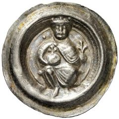Denier Bracteate - Frederick I Frankfurt mint