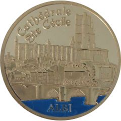 Jeton touristique - Souvenirs et Patrimoine -Cathedrale sainte Cecile -Albi-Cordes sur Ciel