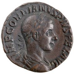 Sestertius - Gordian III P M TR P III COS P P S C