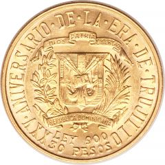 30 Pesos Rafael Trujillo