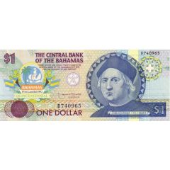 1 Dollar Christopher Columbus
