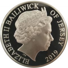 5 Pounds - Elizabeth II Remembrance Day 2019, Gold poppies