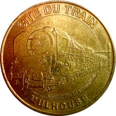Monnaie de Paris Tourist Token - Mulhouse Cité du Train - 241-A1-Est