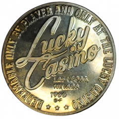 1 Dollar - Lucky Casino Las Vegas, Nevada