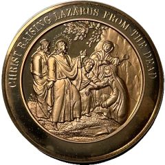 Medal - Thomason Medallic Bible Raising of Lazarus