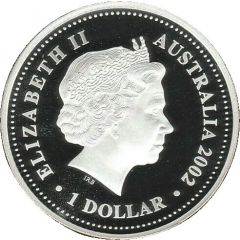 1 Dollar - Elizabeth II 4th Portrait - Golden Jubilee Of Accession