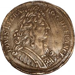 Counter Token - Louis XIV Lazarus Gottlieb Lauffer