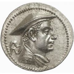 Tetradrachm - Antimachos I Pushkalavati