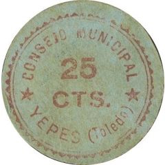 25 Céntimos Yepes