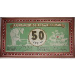 50 Céntimos Premià de Mar