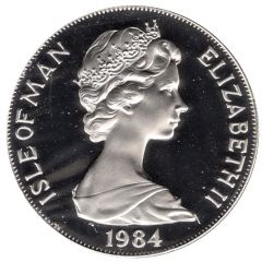 1 Crown - Elizabeth II Commonwealth Parliamentary Conference, Speaker Gawne`s chair, Silver clad