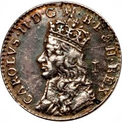 1 Penny - Charles II Milled coinage