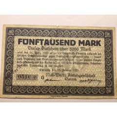 5000 Mark Moll-Werke