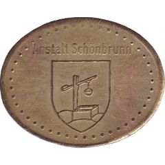 5 Deutsche Mark - Anstalt Schonbrunn