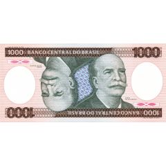 1000 Cruzeiros 2nd Edition, 2nd Type, Stamp B