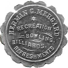 5 Cents - Herman Mergard Bowling Cincinnati, Ohio