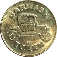 Token - Vintage Car Car Wash Token