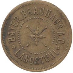15 Pfennig beer token Landstuhl