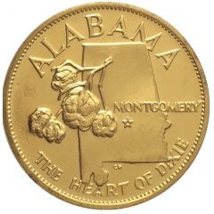 Medal - States of the Union Alabama