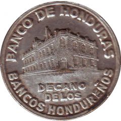 Mint Token 75 Anniversary Bank of Honduras