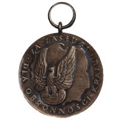Medal - For merits for the defense of the country. PRL