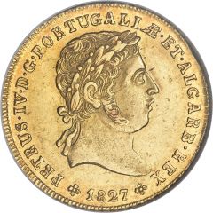 1/2 Peça - Pedro IV Lisboa mint