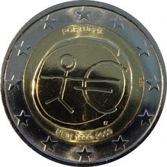 2 Euros 10 Years of EMU