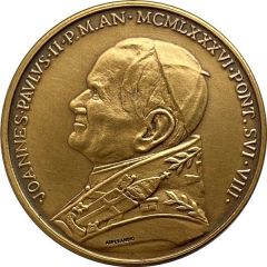 Medal - Restoration of The Facade of Saint Peter`s Basilica