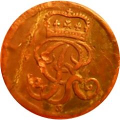 11/2 Pfenning - George II