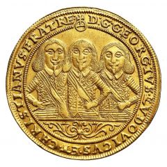 2 Ducats - Georg III, Ludwig IV and Christian
