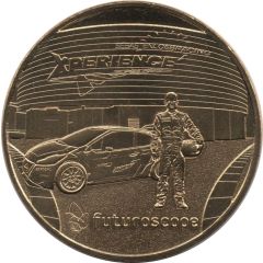 Monnaie de Paris Tourist Token - Monnaie de Paris - Futuroscope Sebastien Loeb Racing Xperience