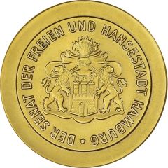 Golden Wedding medal Hamburg