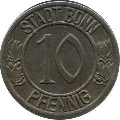 10 Pfennig - Bonn Ludwig van Beethoven