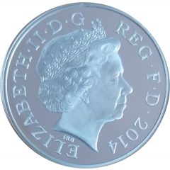 5 Pounds - Elizabeth II Tower Bridge, Silver Proof