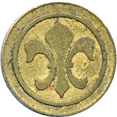 Token Fleur-de-lis