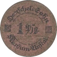 1 Pfennig Henschel and Sohn