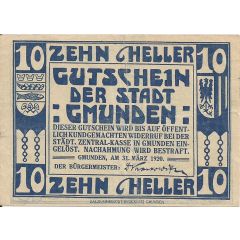 10 Heller Gmunden
