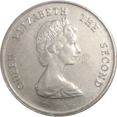 25 Cents - Elizabeth II 2nd portrait