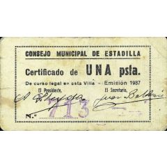 1 Peseta Estadilla