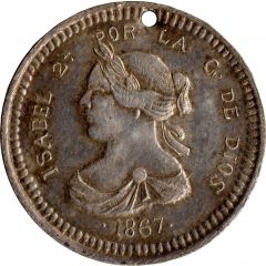 Medal - Isabella II