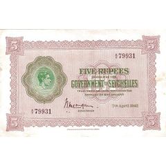 5 Rupees - George VI