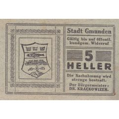 5 Heller Gmunden