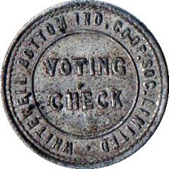 Token - Voting Check Lancashire-Whitewell Bottom Industrial CSL