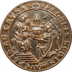Medal - Service anniversary town administration Aachen
