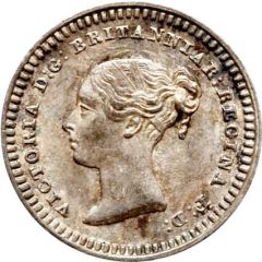 11/2 Pence - Victoria 1st portrait, Colonial issue