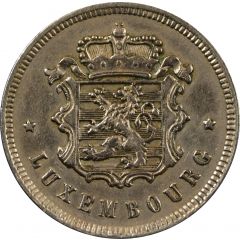 25 Centimes - Charlotte Copper-nickel