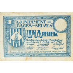 1 Peseta Bages d`en Selves