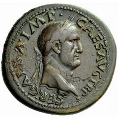 Sestertius - Galba S C, Victory
