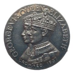 Medal - George VI Coronation, Birks, aluminium